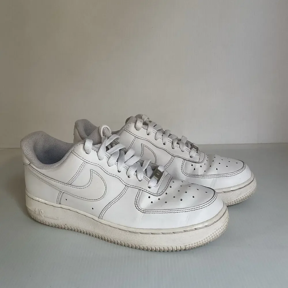 Copied - Nike Air Force 1 ’07 White Women’s Size 8 Leather Sneakers DD8959-100